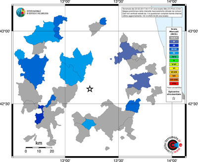 Mappa MCS - territori comuni