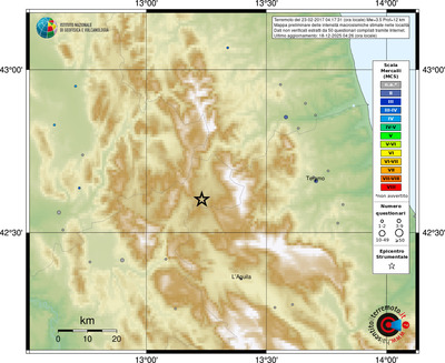 Mappa MCS - località