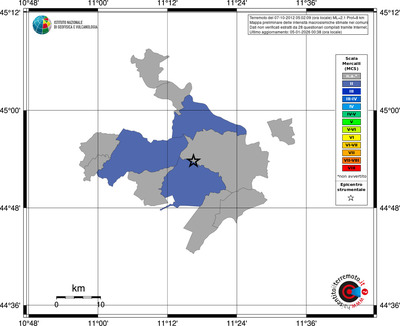 Mappa MCS - territori comuni