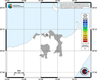 Mappa MCS - territori comuni
