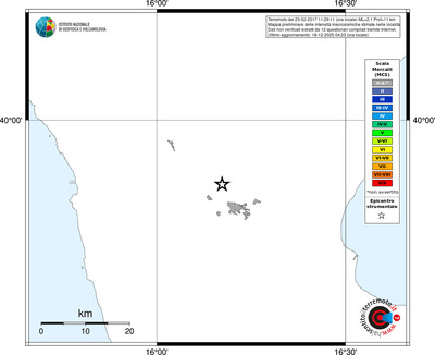Mappa MCS - territori località