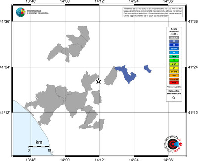Mappa MCS - territori comuni