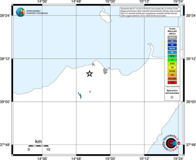 Mappa MCS - territori località