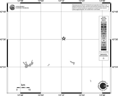 Mappa MCS - territori località