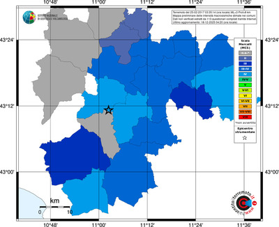 Mappa MCS - territori comuni