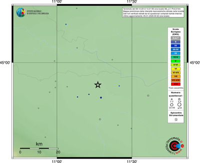 Mappa EMS - località