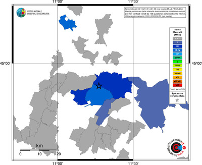 Mappa MCS - territori comuni