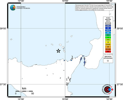 Mappa MCS - territori località
