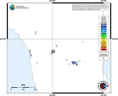 Mappa MCS - territori località
