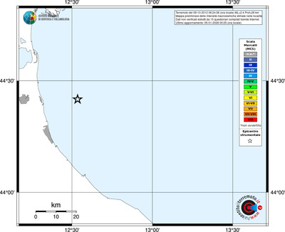 Mappa MCS - territori località