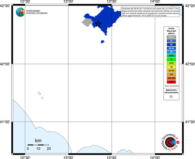 Mappa MCS - territori comuni