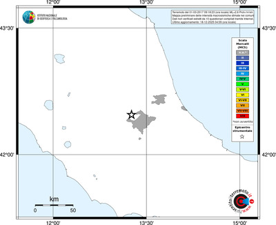 Mappa MCS - territori comuni