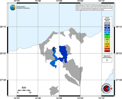 Mappa MCS - territori comuni
