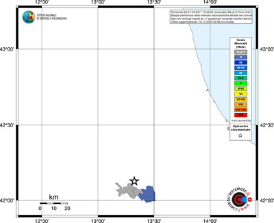 Mappa MCS - territori comuni