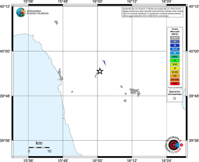 Mappa MCS - territori località