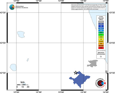 Mappa MCS - territori comuni