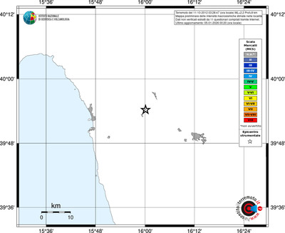 Mappa MCS - territori località