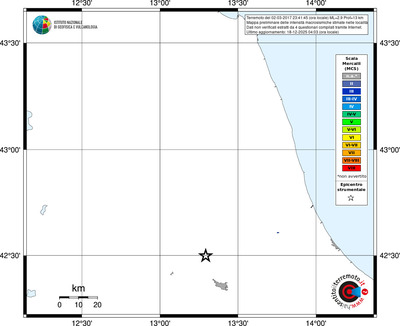 Mappa MCS - territori località