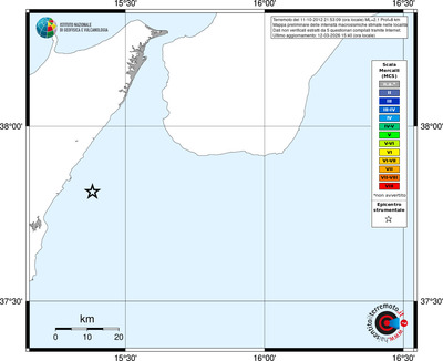 Mappa MCS - territori località