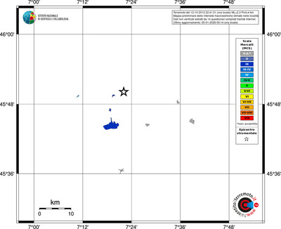 Mappa MCS - territori località