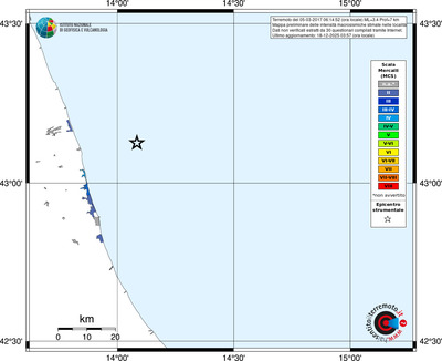 Mappa MCS - territori località