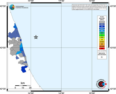Mappa MCS - territori comuni
