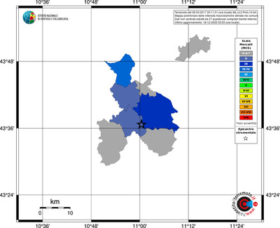 Mappa MCS - territori comuni