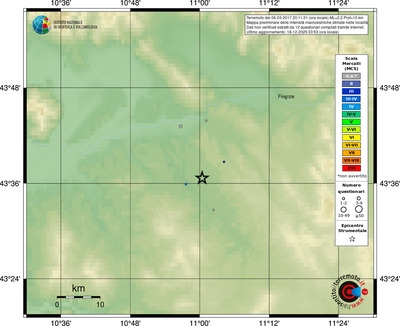 Mappa MCS - località