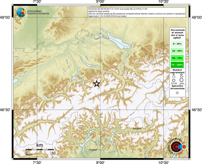 Mappa comuni con almeno 3 questionari