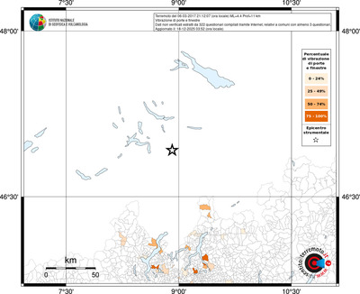 Mappa territorio comunale con almeno 3 questionari