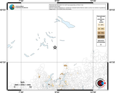 Mappa territorio comunale con almeno 3 questionari