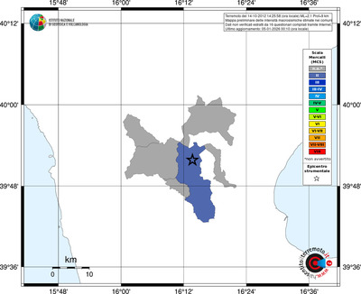 Mappa MCS - territori comuni