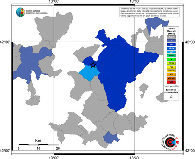 Mappa MCS - territori comuni