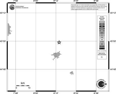 Mappa MCS - territori località