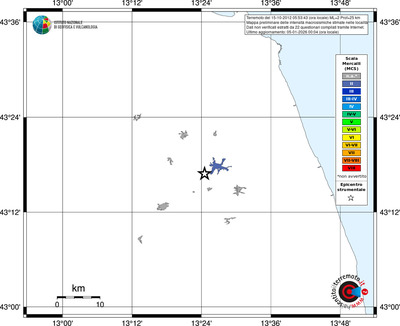 Mappa MCS - territori località
