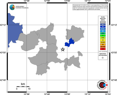 Mappa MCS - territori comuni