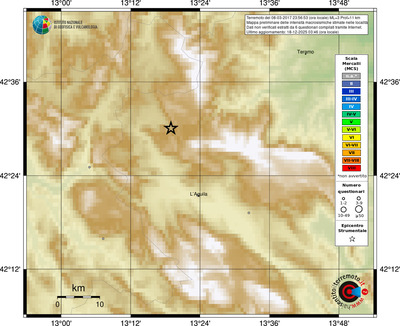 Mappa MCS - località