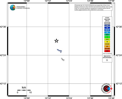 Mappa MCS - territori località