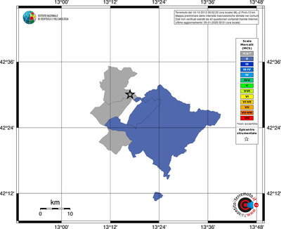 Mappa MCS - territori comuni