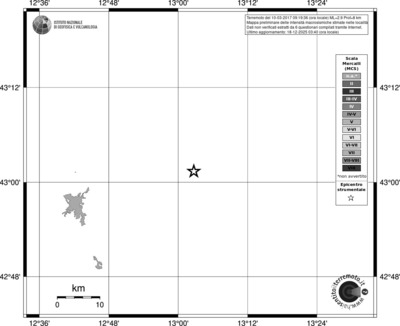 Mappa MCS - territori località