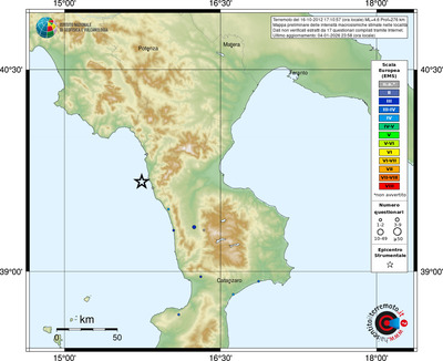 Mappa EMS - località