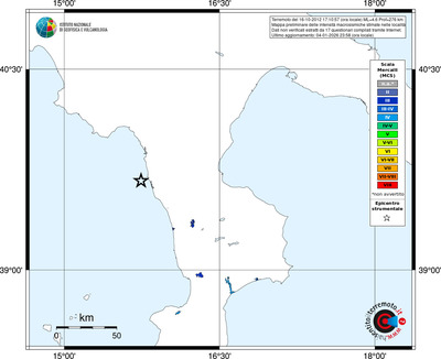Mappa MCS - territori località