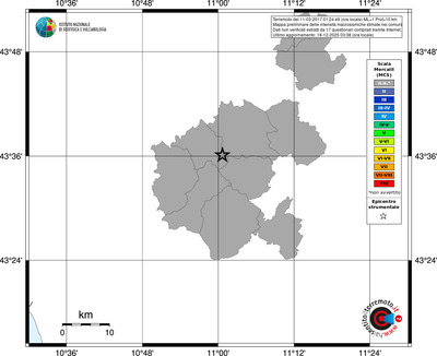 Mappa MCS - territori comuni