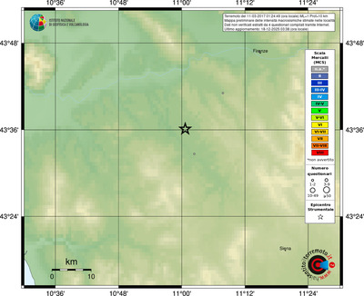 Mappa MCS - località