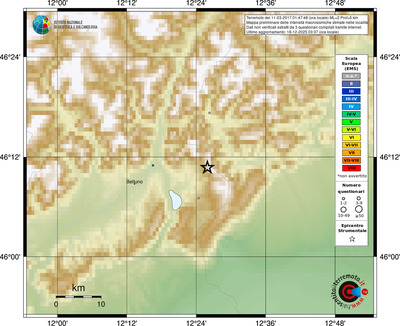Mappa EMS - località