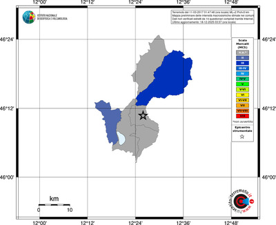 Mappa MCS - territori comuni