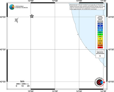 Mappa MCS - territori località