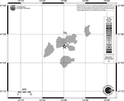Mappa MCS - territori comuni
