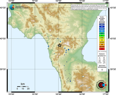 Mappa EMS - località