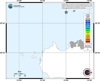 Mappa EMS - territori comuni